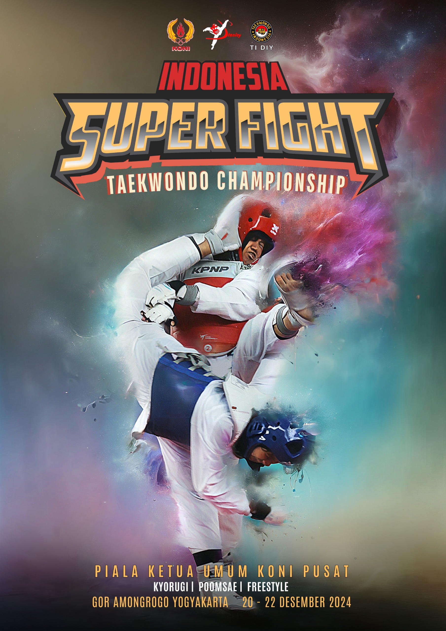 Kejuaraan Indonesia Super Fight Taekwondo Championship 2 Tahun 2024 Stanley Sport ti-rhinofightermalang.com